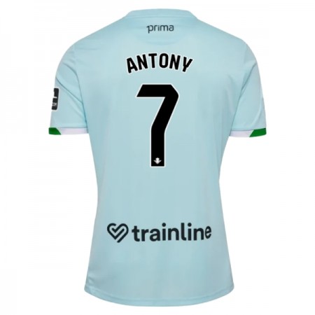 Fotbalové dres Real Betis Antony 7 Venkovní 2025-26 Krátký Rukáv